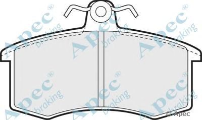 APEC BRAKING pad530 -  Комплект тормозных колодок, дисковый тормоз